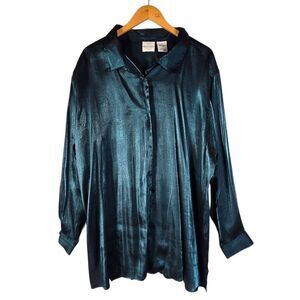 Bentley Shimmering Blue Button Down  Shirt